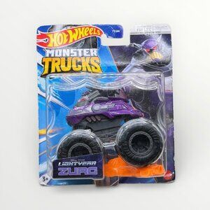 Hot Wheels Monster Trucks Zurg Lightyear Disney Pixar 1:64 Die-Cast New Card